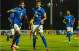 Seleção Sub-17 bate Colômbia por 3 a 1 em amistoso em Barranquilla