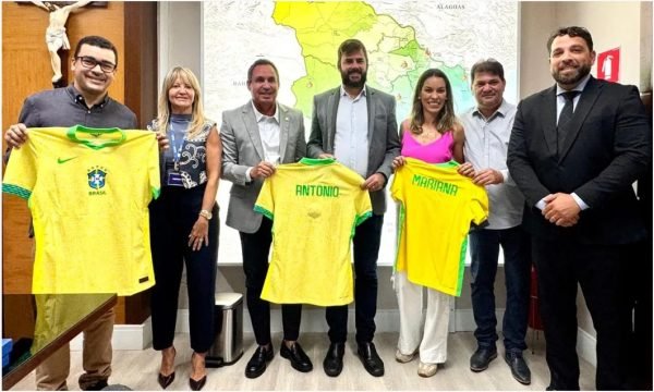 CBF reforça parceria com o desenvolvimento do futebol de Sergipe
