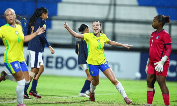 Brasil goleia Equador e segue invicto no Sul-Americano Feminino Sub-17