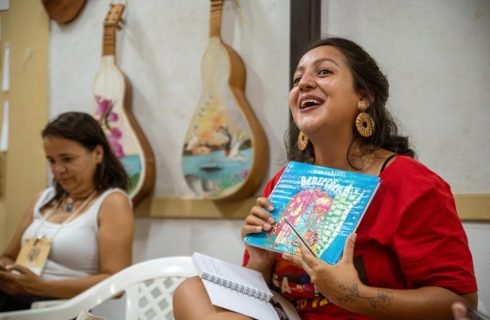 Escritores e comunidade participam de Formação em Mediação de Leitura no Centro Cultural Casa Cuiabana