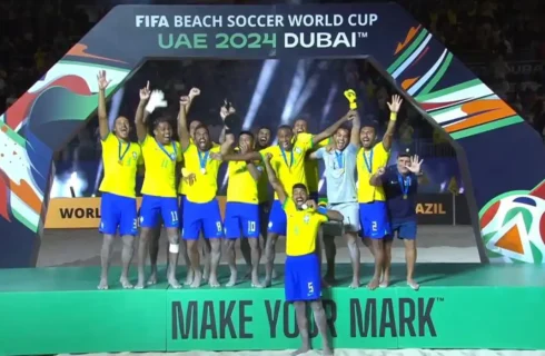 Brasil estreia no Mundial de Beach Soccer contra El Salvador nesta sexta-feira