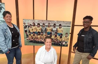 Pioneiras do futebol contam trajetória no programa Sem Censura